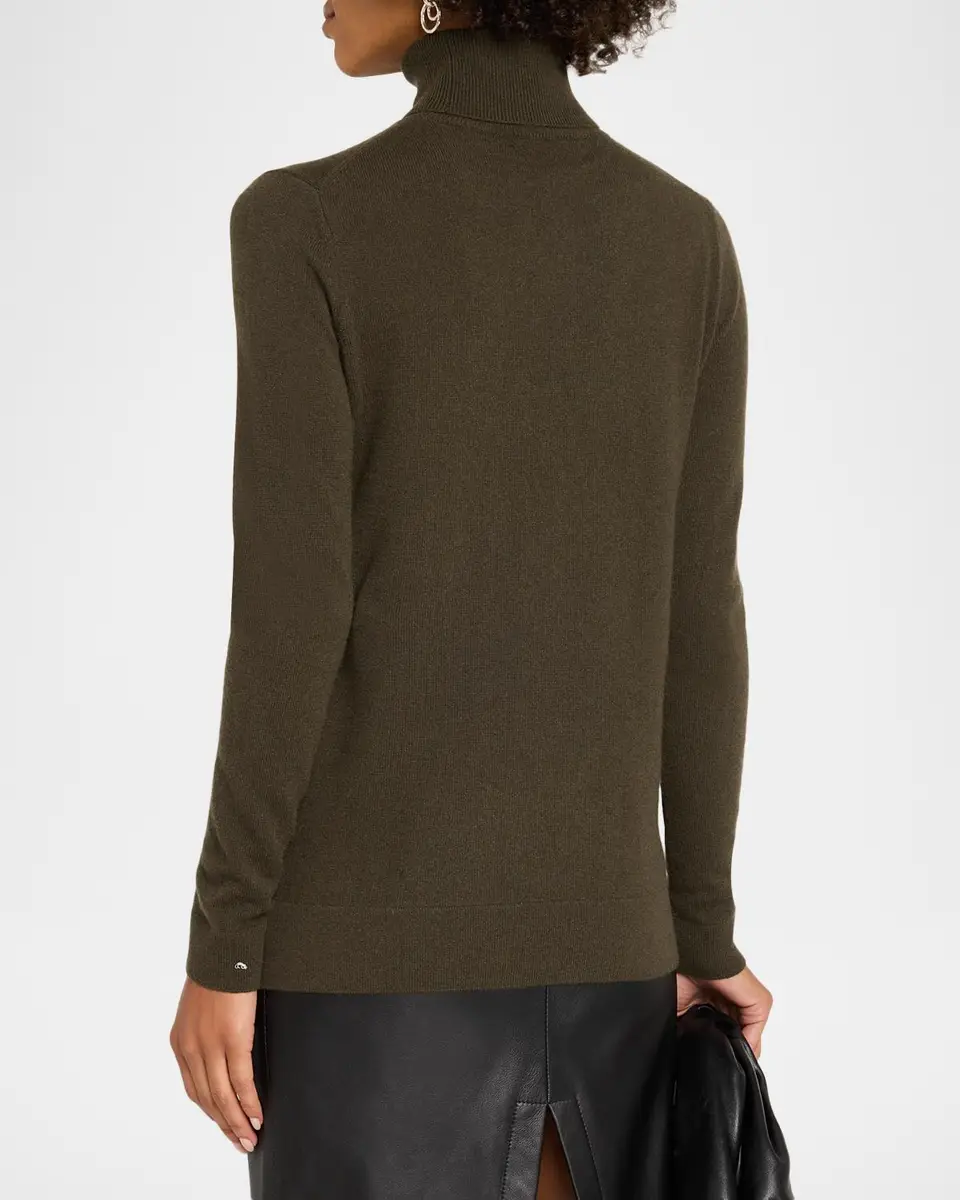 Neiman Marcus Cashmere Collection Cashmere Turtleneck Sweater | Thumbnail 3 Neiman Marcus Cashmere Collection Cashmere Turtleneck Sweater | Thumbnail 3