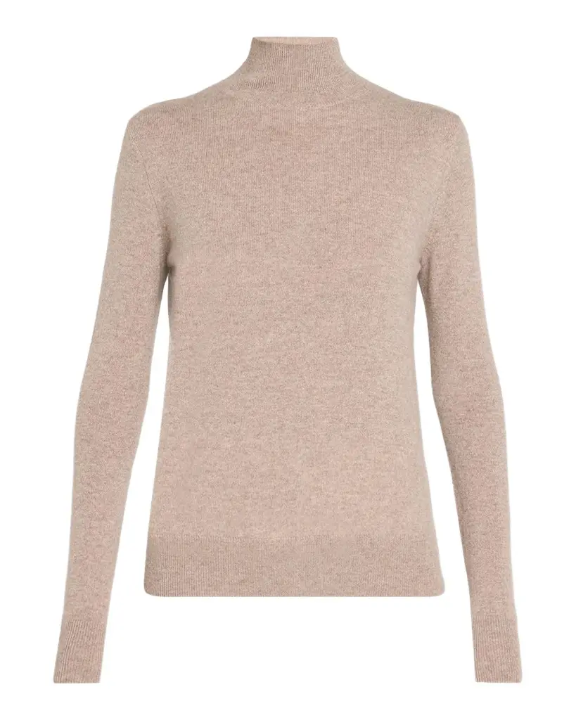 Mock-Neck Cashmere Sweater Mock-Neck Cashmere Sweater