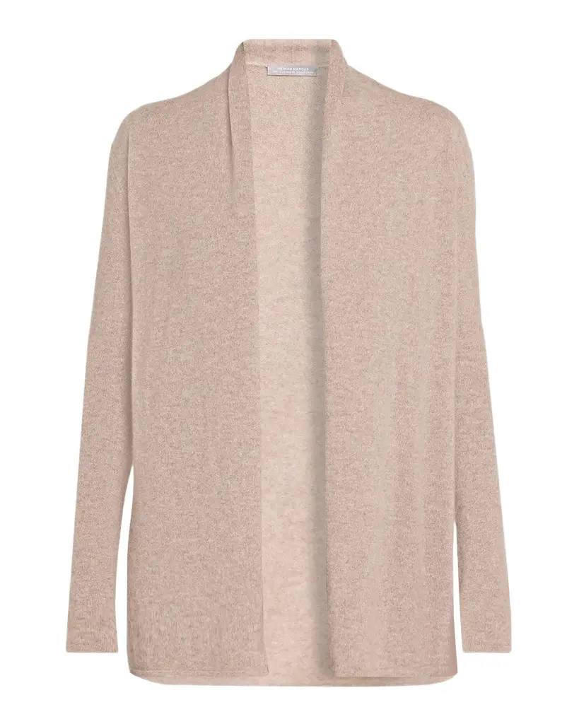 Neiman Marcus Cashmere Collection Open-Front Cashmere Cardigan