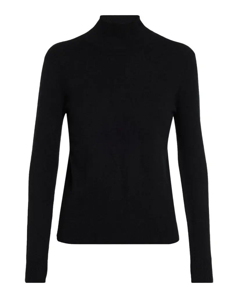 Mock-Neck Cashmere Sweater Mock-Neck Cashmere Sweater
