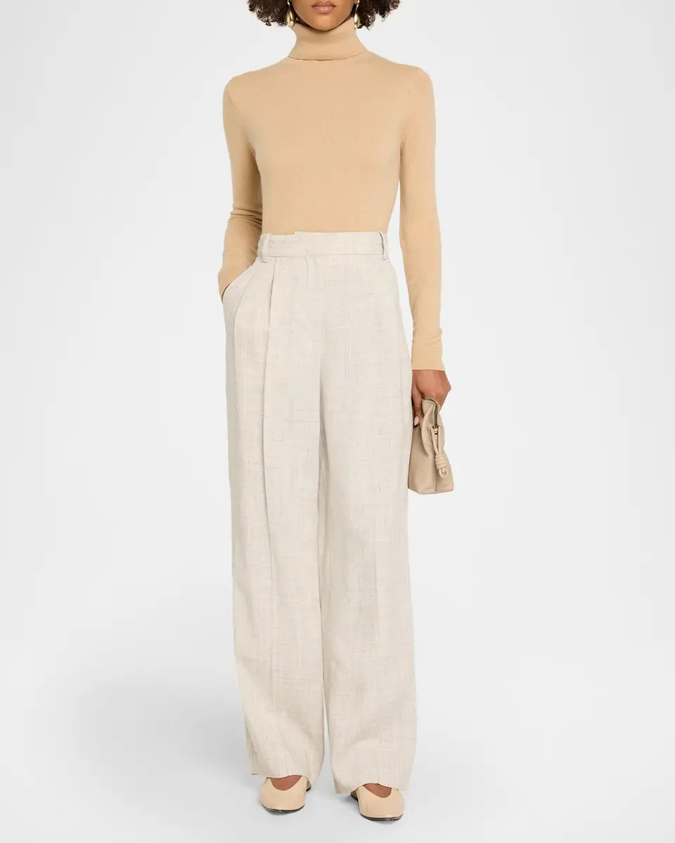Neiman Marcus Cashmere Collection Cashmere Turtleneck Sweater | Thumbnail 2 Neiman Marcus Cashmere Collection Cashmere Turtleneck Sweater | Thumbnail 2