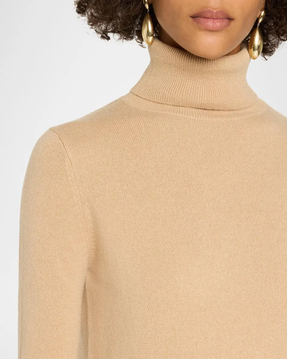 Neiman Marcus Cashmere Collection Cashmere Turtleneck Sweater | Thumbnail 5 Neiman Marcus Cashmere Collection Cashmere Turtleneck Sweater | Thumbnail 5