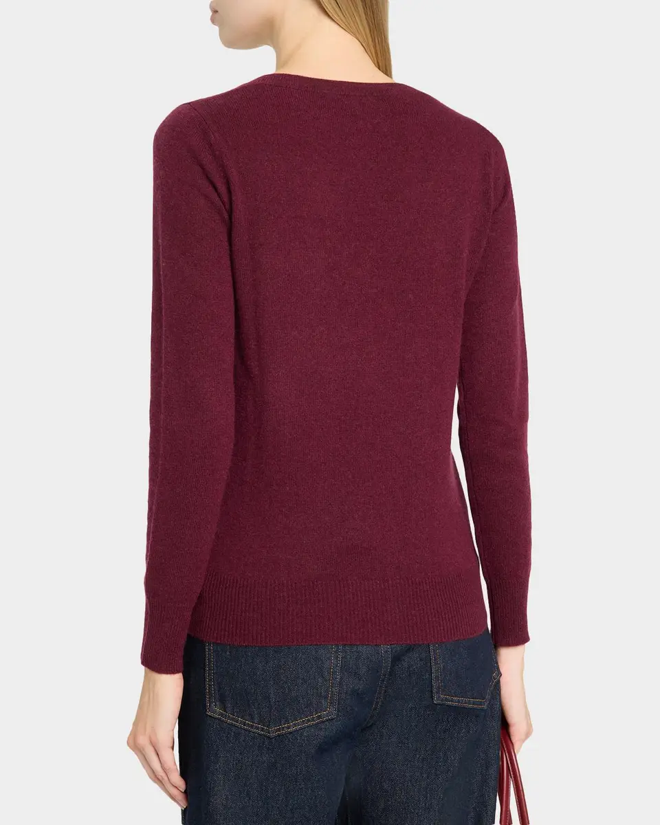 Neiman Marcus Cashmere Collection Cashmere V-Neck Sweater | Thumbnail 3 Neiman Marcus Cashmere Collection Cashmere V-Neck Sweater | Thumbnail 3