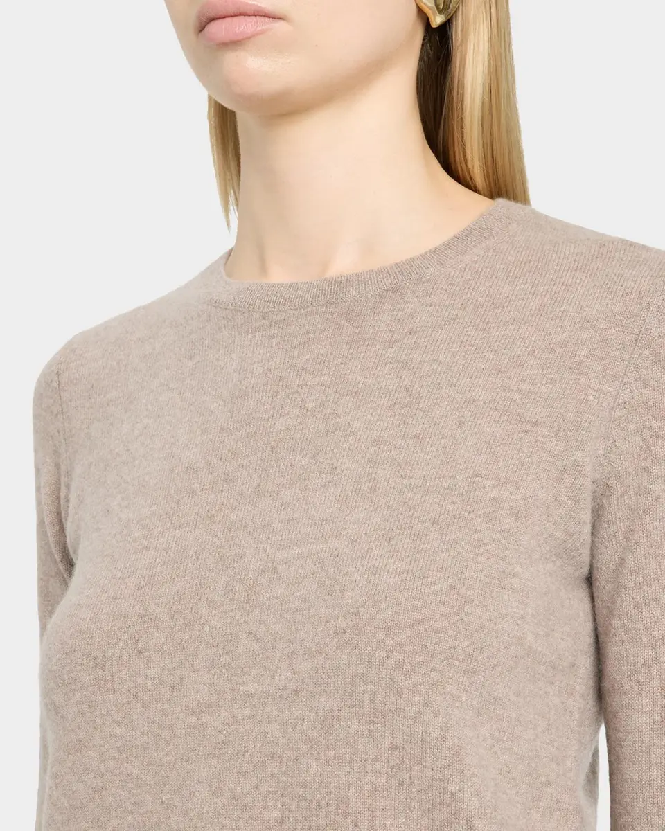 Neiman Marcus Cashmere Collection Cashmere Crewneck Sweater | Thumbnail 5 Neiman Marcus Cashmere Collection Cashmere Crewneck Sweater | Thumbnail 5