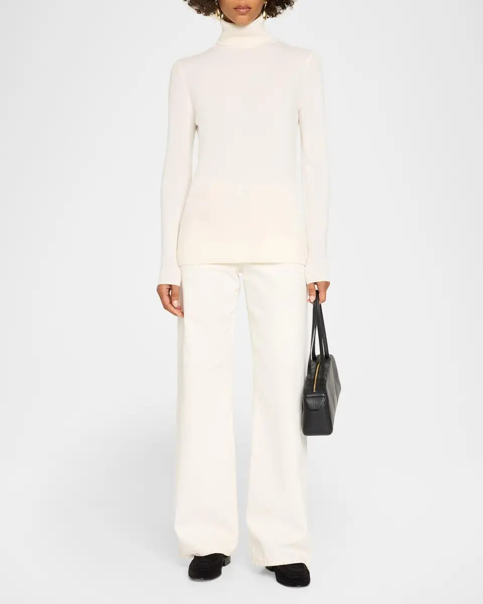 Neiman Marcus Cashmere Collection Cashmere Turtleneck Sweater | Thumbnail 2 Neiman Marcus Cashmere Collection Cashmere Turtleneck Sweater | Thumbnail 2