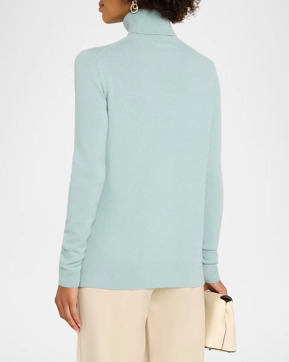 Neiman Marcus Cashmere Collection Cashmere Turtleneck Sweater | Thumbnail 3 Neiman Marcus Cashmere Collection Cashmere Turtleneck Sweater | Thumbnail 3