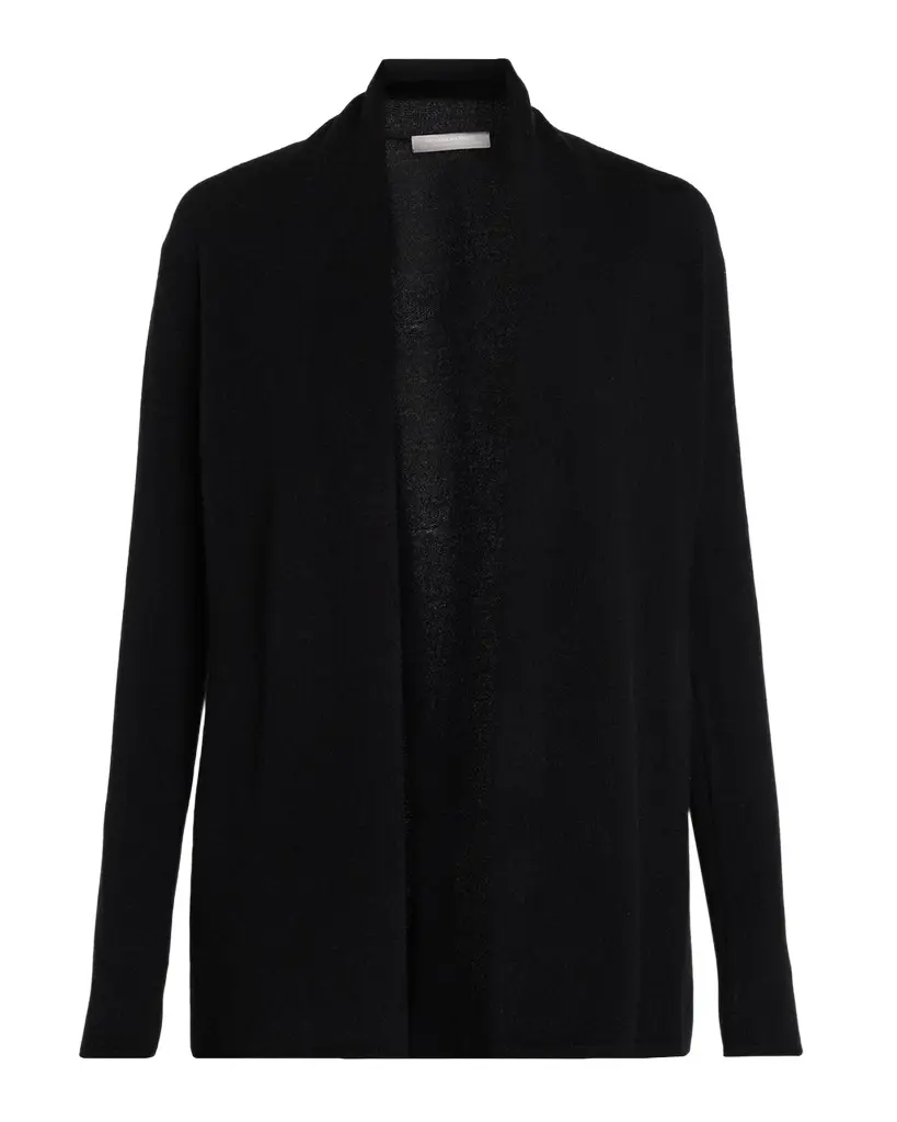 Neiman Marcus Cashmere Collection Open-Front Cashmere Cardigan