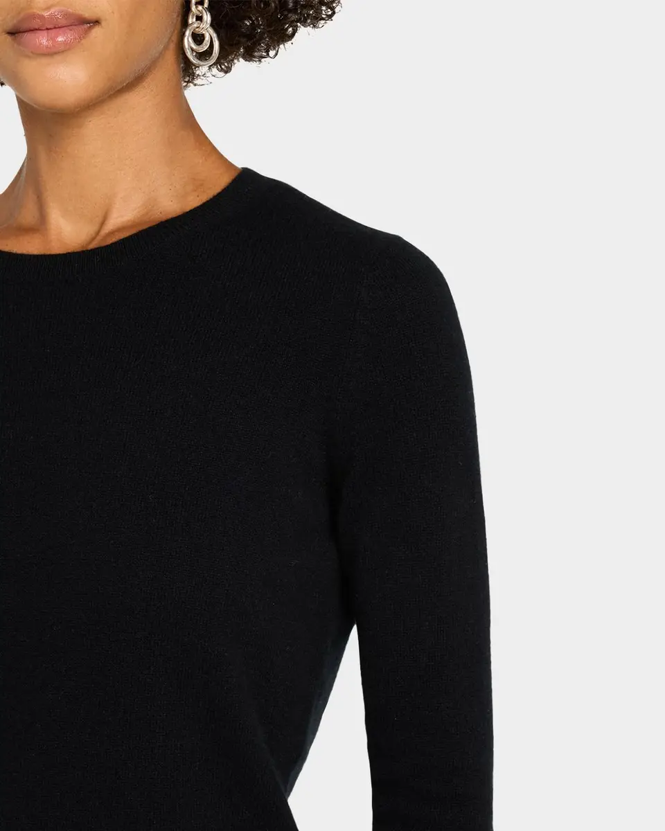 Neiman Marcus Cashmere Collection Cashmere Crewneck Sweater | Thumbnail 5 Neiman Marcus Cashmere Collection Cashmere Crewneck Sweater | Thumbnail 5