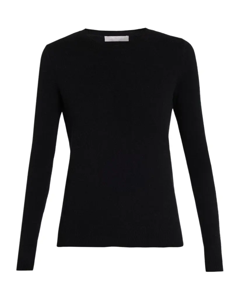 Neiman Marcus Cashmere Collection Cashmere Crewneck Sweater