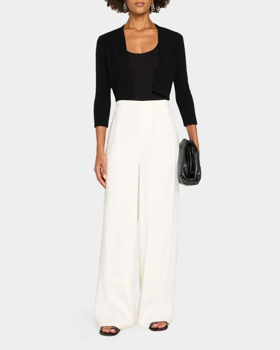 Neiman Marcus Cashmere Collection Cashmere Bolero | Thumbnail 2 Neiman Marcus Cashmere Collection Cashmere Bolero | Thumbnail 2
