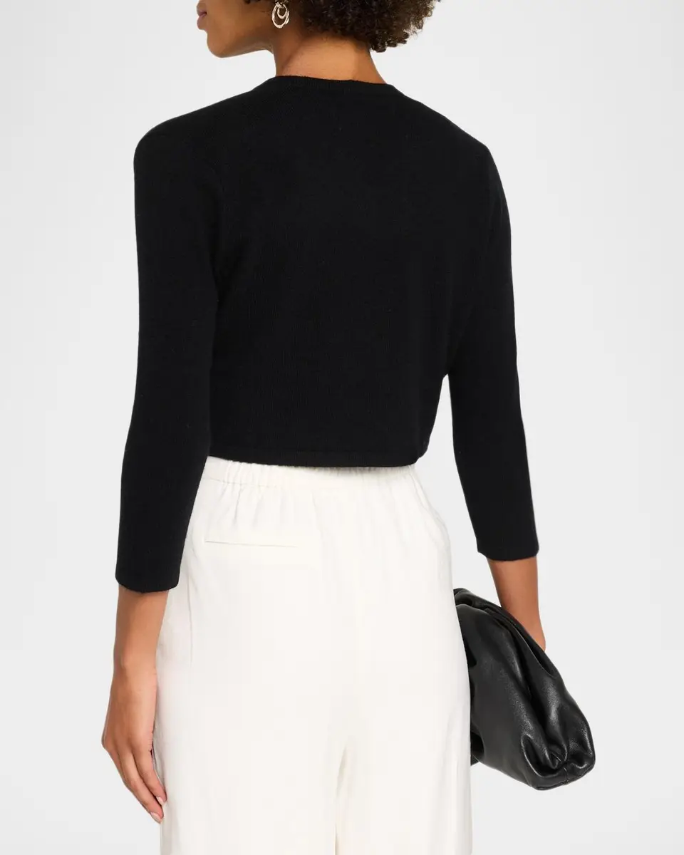 Neiman Marcus Cashmere Collection Cashmere Bolero | Thumbnail 3 Neiman Marcus Cashmere Collection Cashmere Bolero | Thumbnail 3