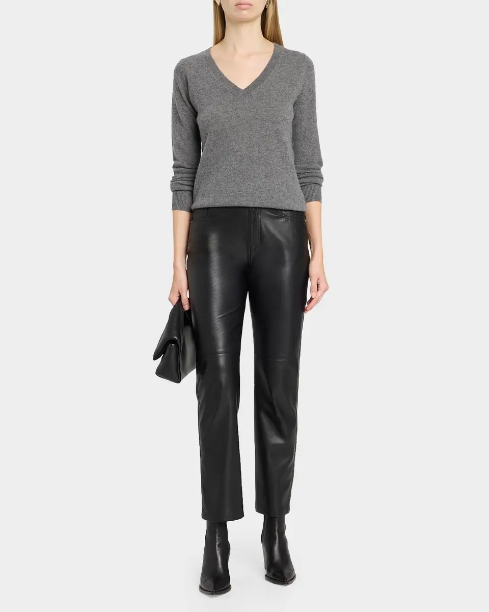 Neiman Marcus Cashmere Collection Cashmere V-Neck Sweater | Thumbnail 2 Neiman Marcus Cashmere Collection Cashmere V-Neck Sweater | Thumbnail 2