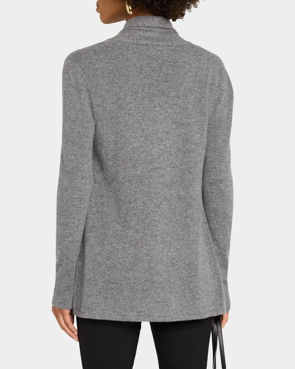 Neiman Marcus Cashmere Collection Open-Front Cashmere Cardigan | Thumbnail 3 Neiman Marcus Cashmere Collection Open-Front Cashmere Cardigan | Thumbnail 3