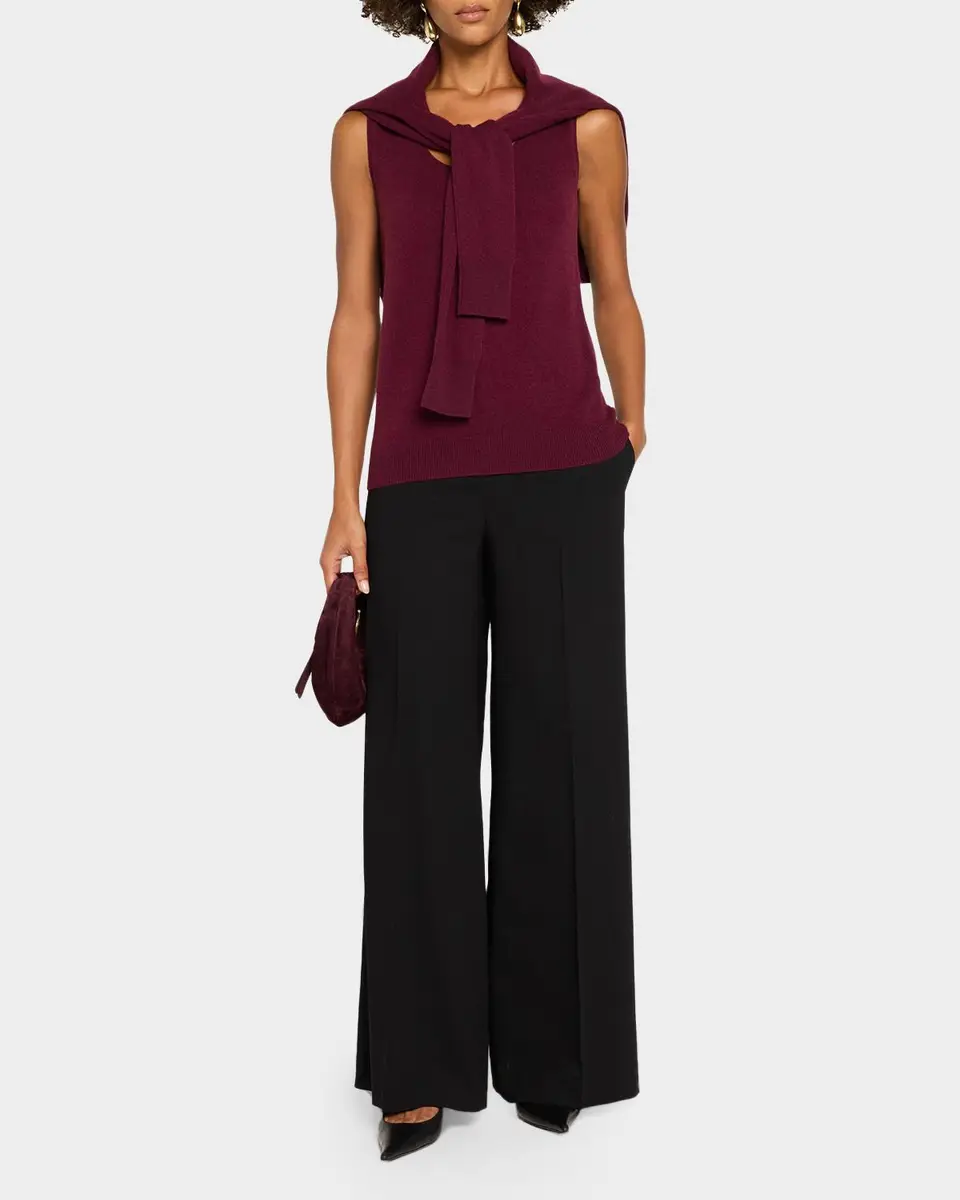 Neiman Marcus Cashmere Collection Cashmere Tank Top | Thumbnail 2 Neiman Marcus Cashmere Collection Cashmere Tank Top | Thumbnail 2