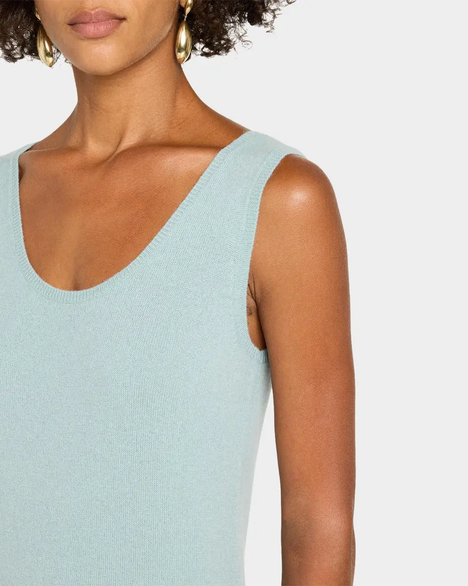Neiman Marcus Cashmere Collection Cashmere Tank Top | Thumbnail 5 Neiman Marcus Cashmere Collection Cashmere Tank Top | Thumbnail 5