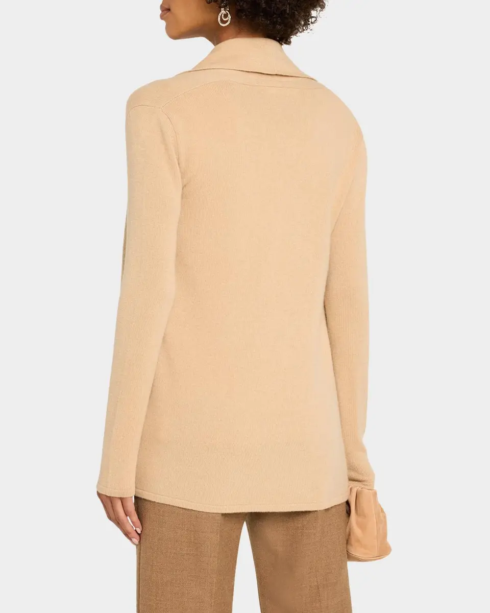 Neiman Marcus Cashmere Collection Open-Front Cashmere Cardigan | Thumbnail 3 Neiman Marcus Cashmere Collection Open-Front Cashmere Cardigan | Thumbnail 3