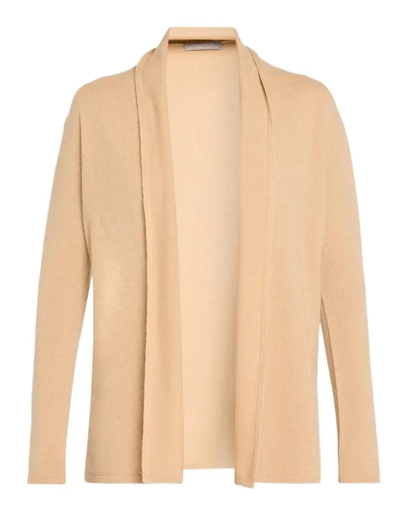 Neiman Marcus Cashmere Collection Open-Front Cashmere Cardigan