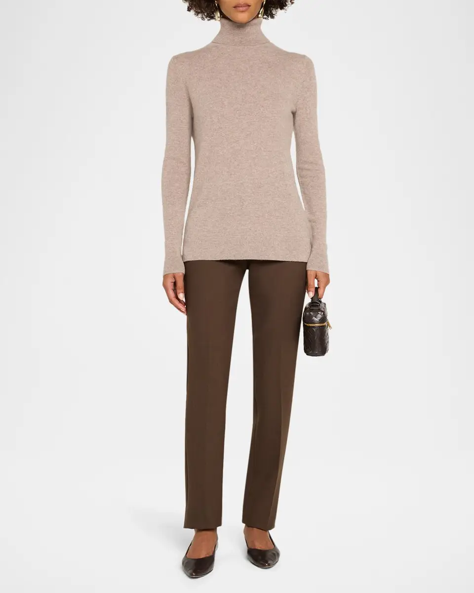 Neiman Marcus Cashmere Collection Cashmere Turtleneck Sweater | Thumbnail 2 Neiman Marcus Cashmere Collection Cashmere Turtleneck Sweater | Thumbnail 2