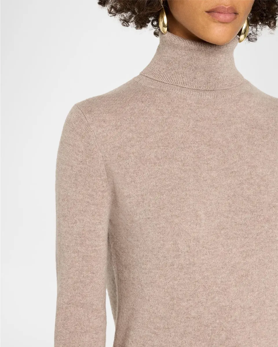 Neiman Marcus Cashmere Collection Cashmere Turtleneck Sweater | Thumbnail 5 Neiman Marcus Cashmere Collection Cashmere Turtleneck Sweater | Thumbnail 5