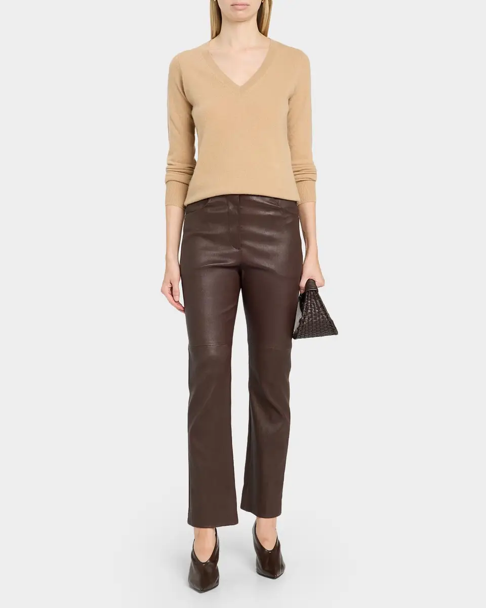 Neiman Marcus Cashmere Collection Cashmere V-Neck Sweater | Thumbnail 2 Neiman Marcus Cashmere Collection Cashmere V-Neck Sweater | Thumbnail 2