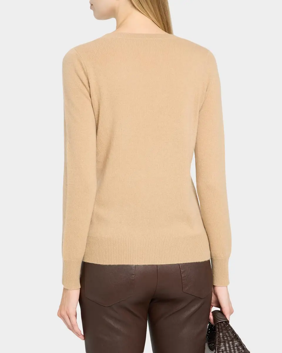 Neiman Marcus Cashmere Collection Cashmere V-Neck Sweater | Thumbnail 3 Neiman Marcus Cashmere Collection Cashmere V-Neck Sweater | Thumbnail 3