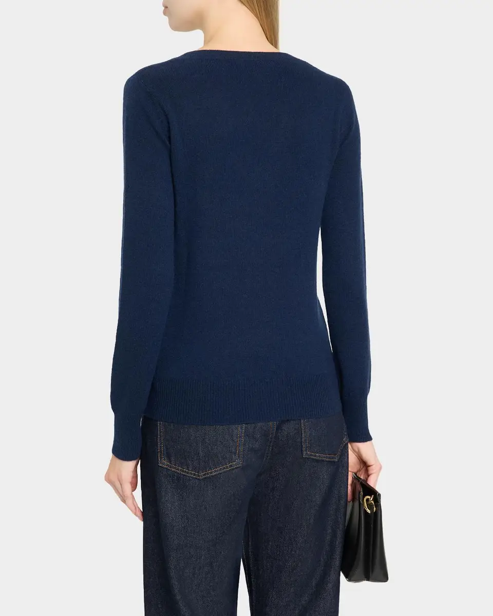 Neiman Marcus Cashmere Collection Cashmere V-Neck Sweater | Thumbnail 3 Neiman Marcus Cashmere Collection Cashmere V-Neck Sweater | Thumbnail 3