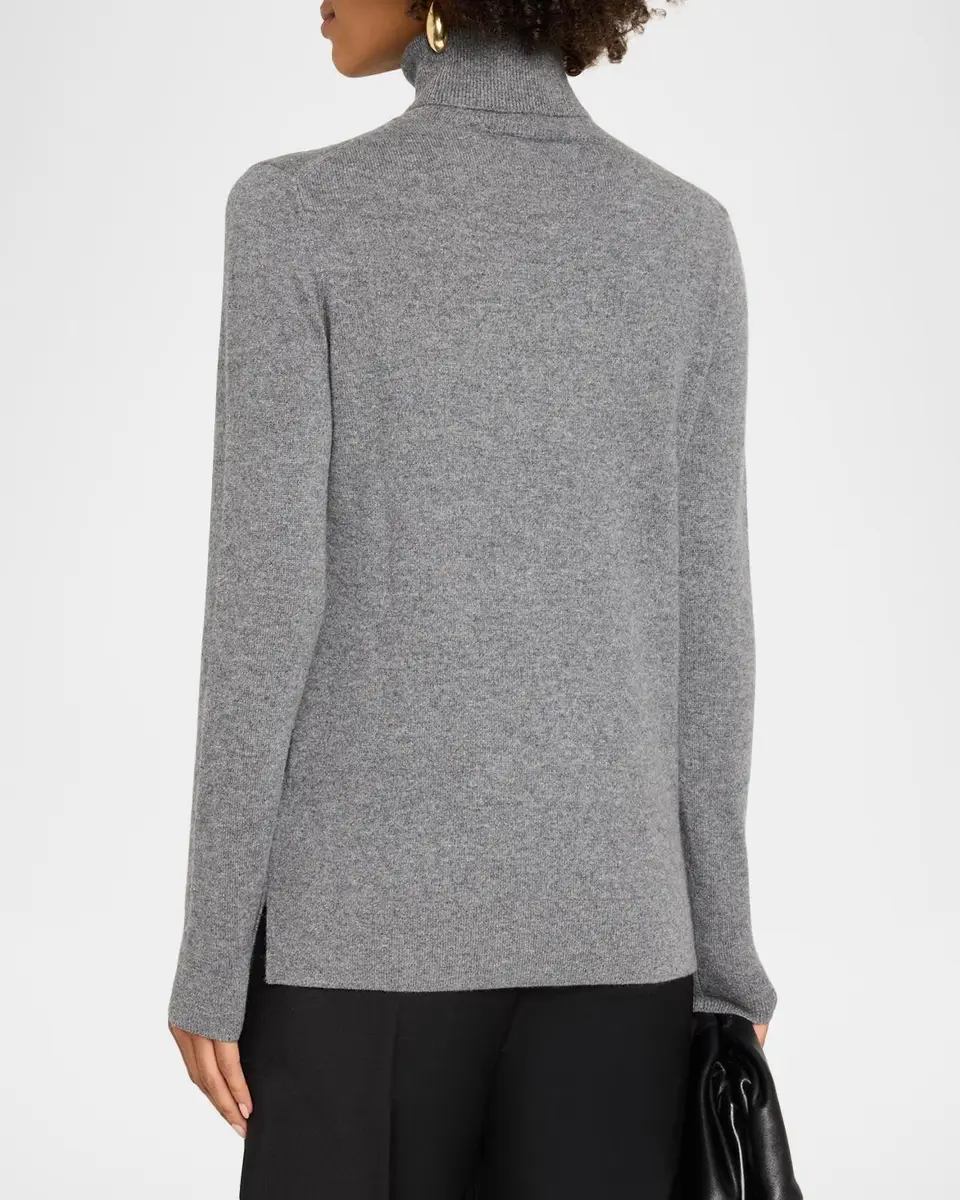 Neiman Marcus Cashmere Collection Cashmere Turtleneck Sweater | Thumbnail 3 Neiman Marcus Cashmere Collection Cashmere Turtleneck Sweater | Thumbnail 3