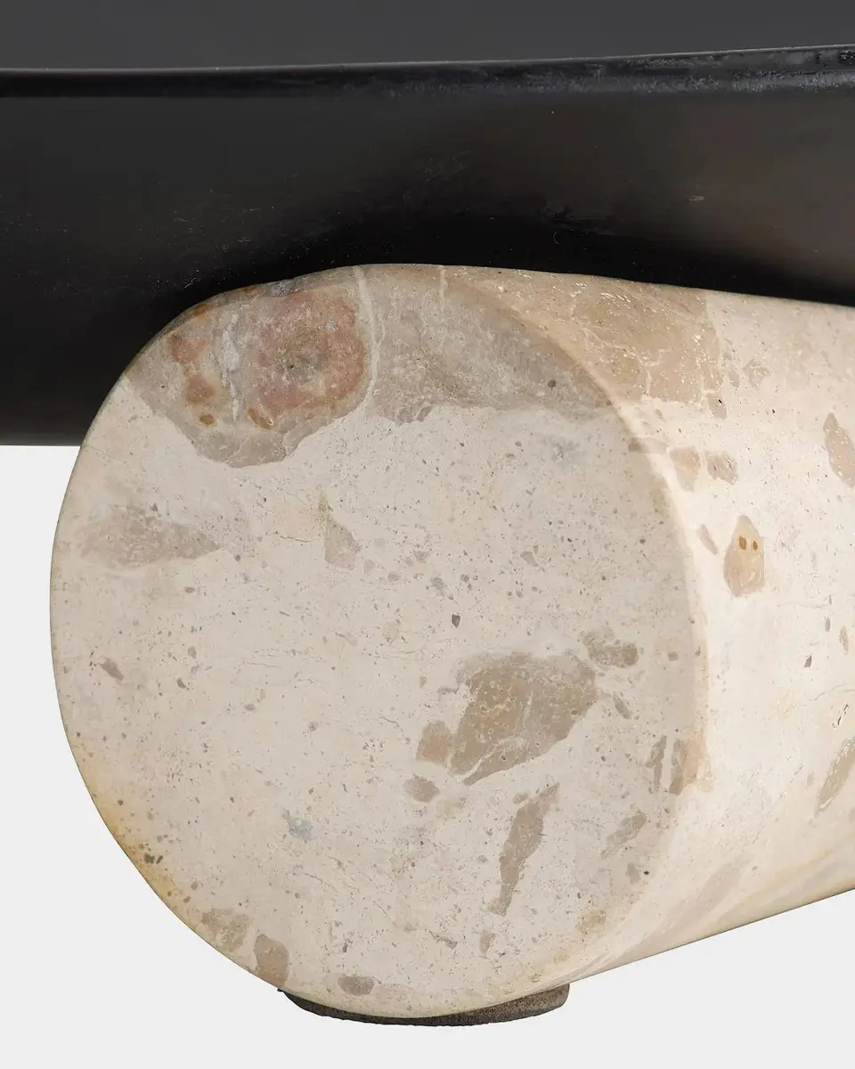 Arteriors Luxa Iron & Marble Centerpiece Bowl | Thumbnail 5