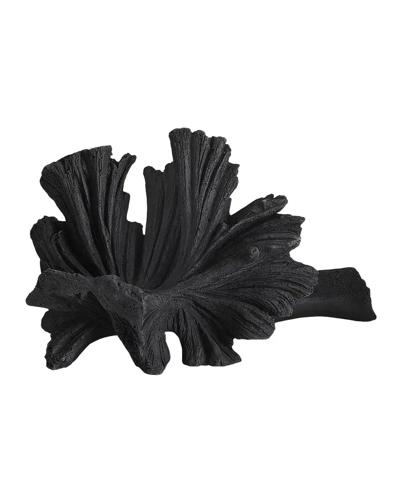 Arteriors Luca Lava Stone Mushroom Sculpture