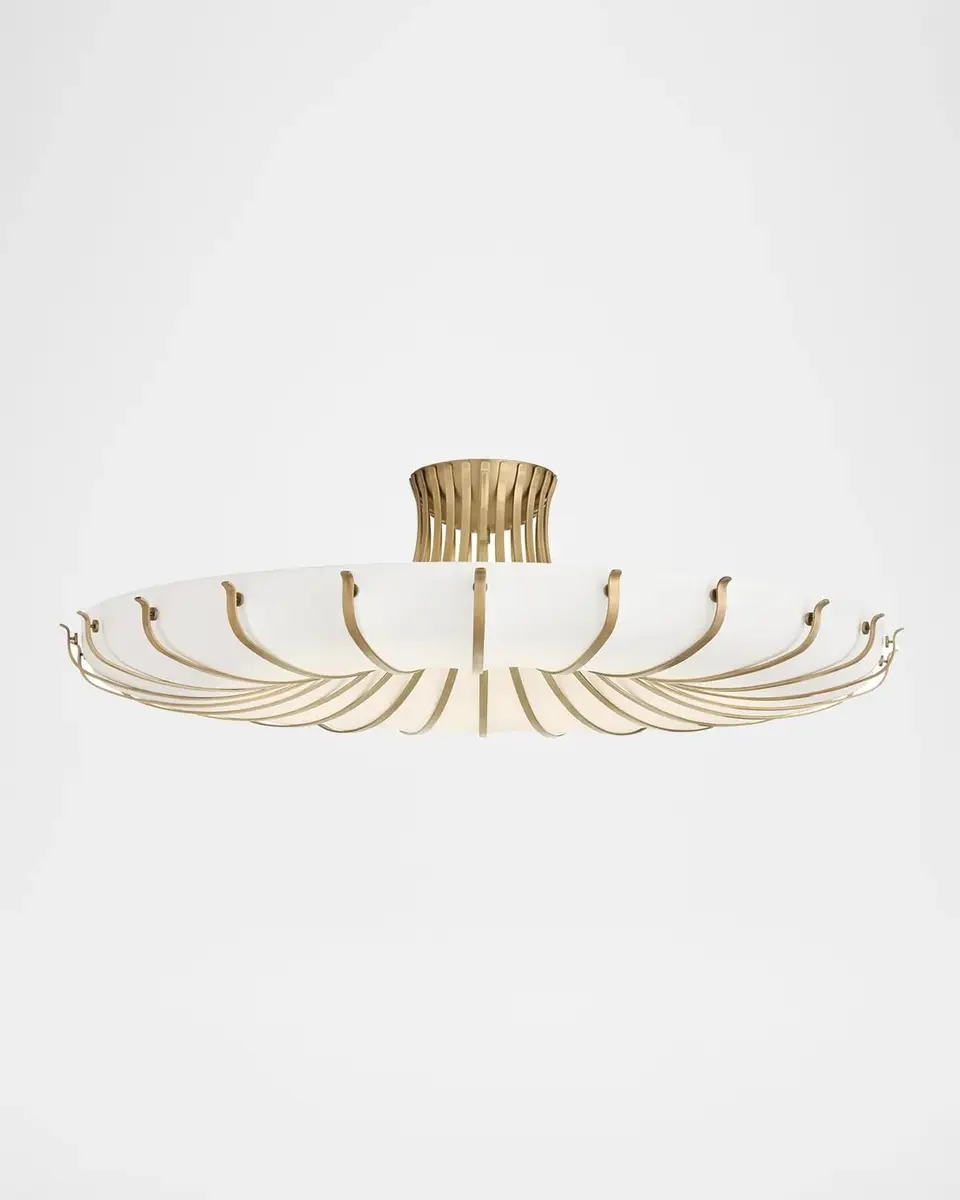 Arteriors Chambers 52" 10-Light Flush Mount | Thumbnail 2 Arteriors Chambers 52" 10-Light Flush Mount | Thumbnail 2