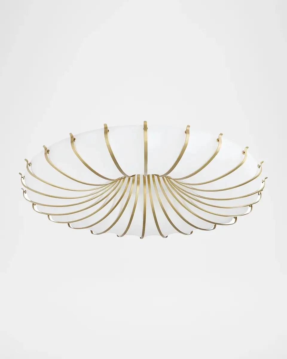 Arteriors Chambers 52" 10-Light Flush Mount | Thumbnail 3 Arteriors Chambers 52" 10-Light Flush Mount | Thumbnail 3