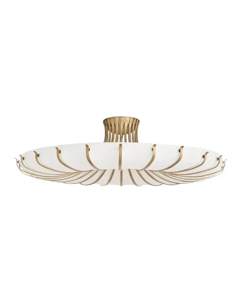Arteriors Chambers 52" 10-Light Flush Mount