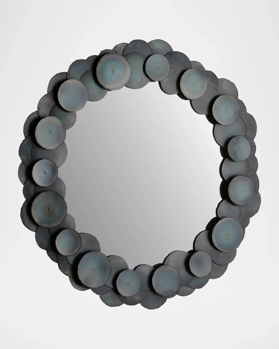 Arteriors Kensey Discs 60" Large Wall Mirror | Thumbnail 2 Arteriors Kensey Discs 60" Large Wall Mirror | Thumbnail 2