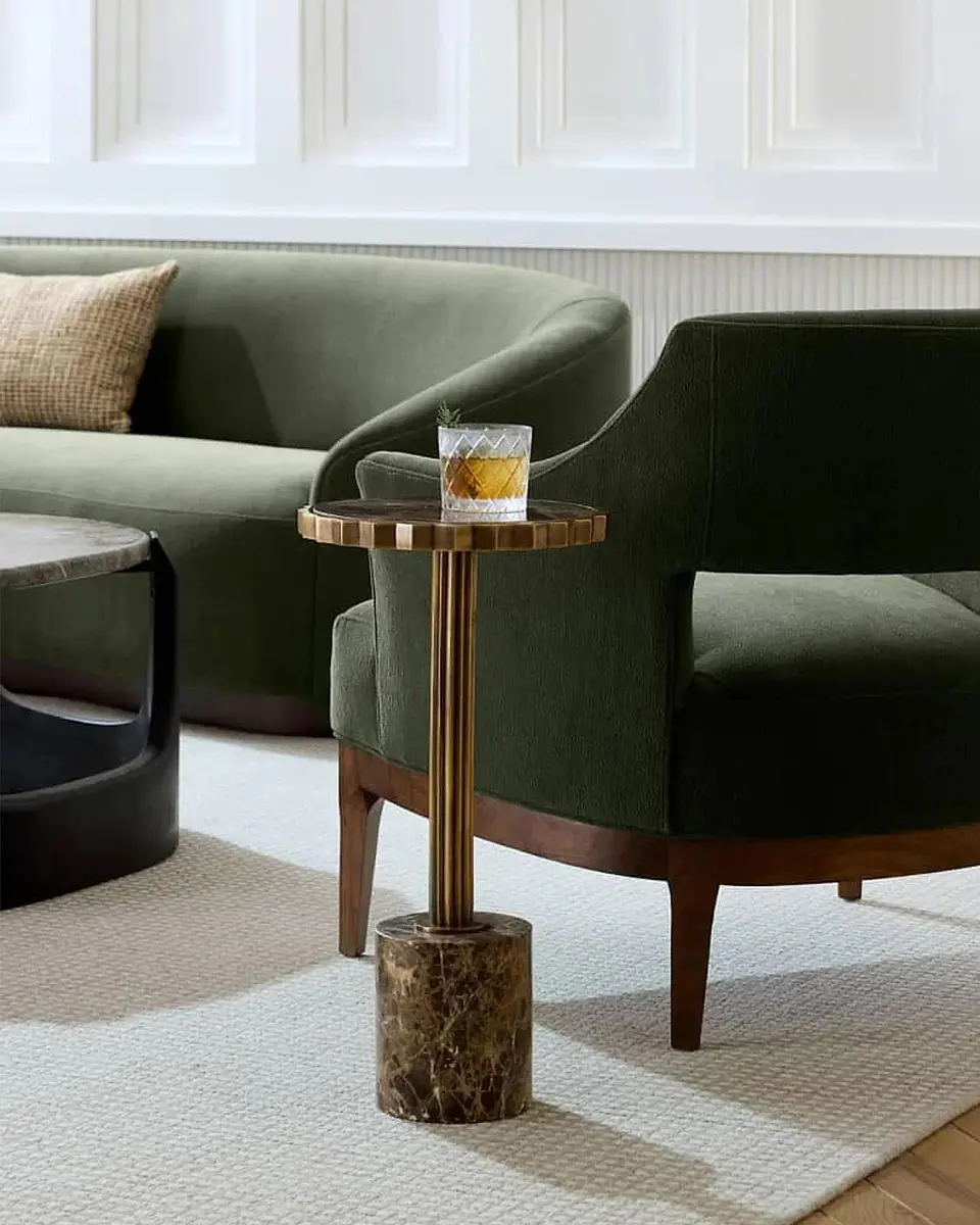 Arteriors Laurette Performance Chenille Chair | Thumbnail 4 Arteriors Laurette Performance Chenille Chair | Thumbnail 4