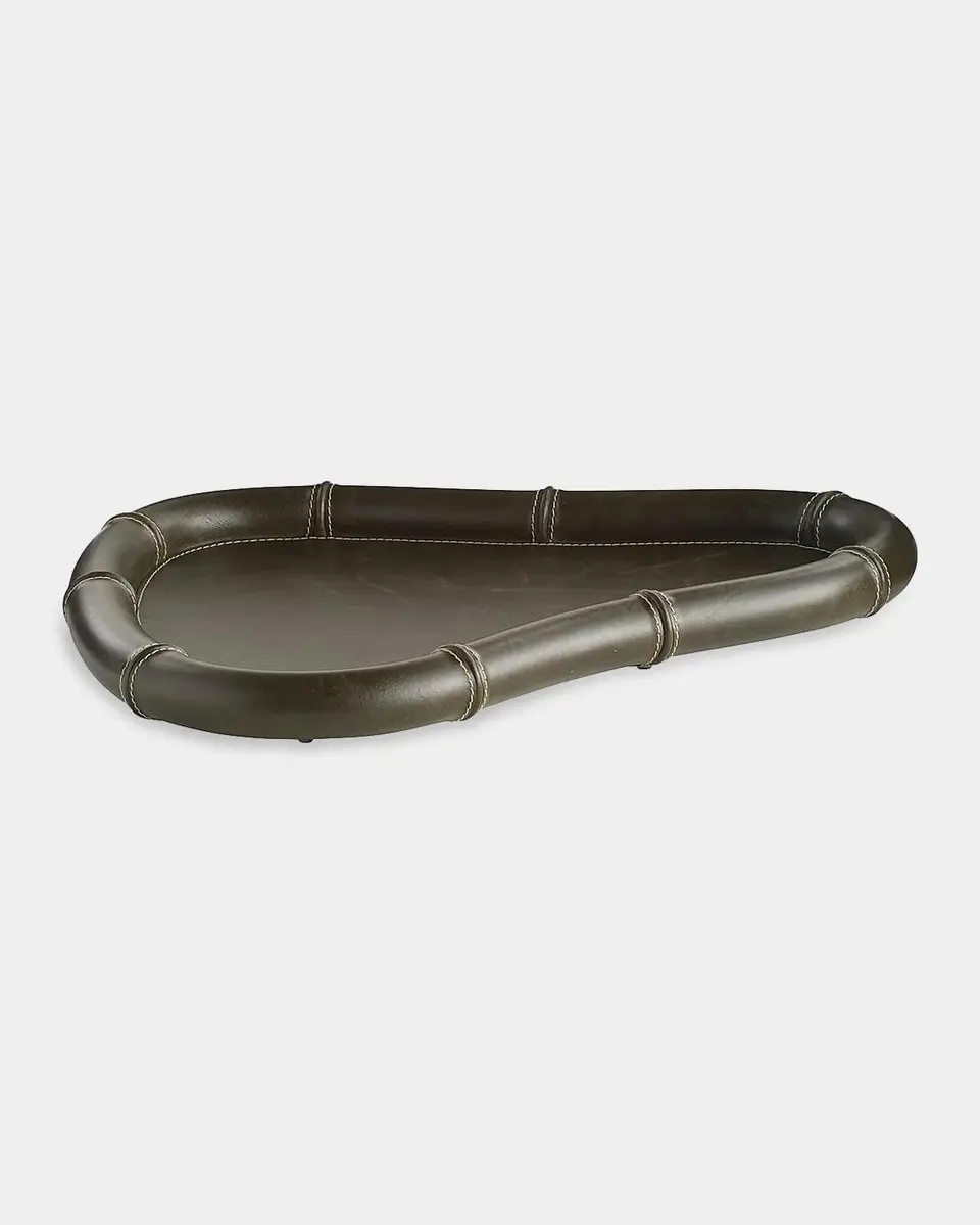 Arteriors Lake Leather 2-Piece Tray Set | Thumbnail 7 Arteriors Lake Leather 2-Piece Tray Set | Thumbnail 7