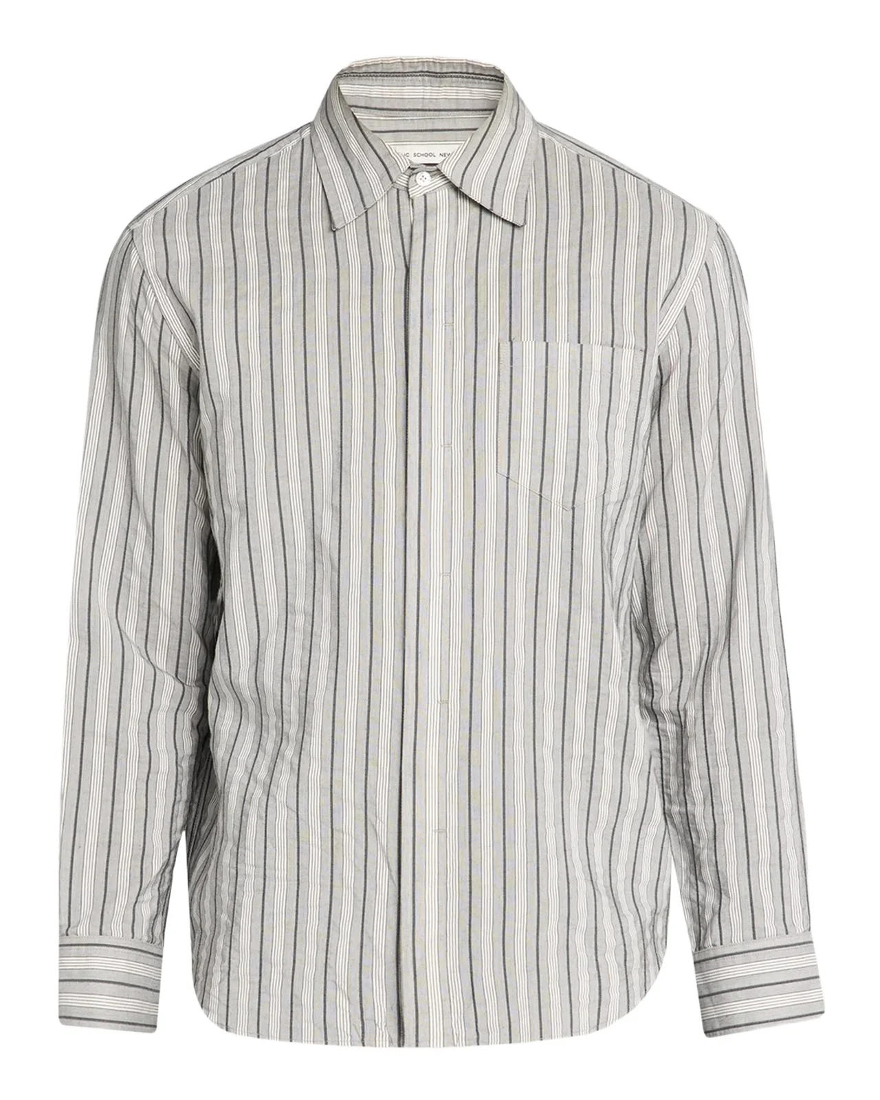 Men's Mccarren Everything is Now Multi-Stripe Button-Front Shirt Men's Mccarren Everything is Now Multi-Stripe Button-Front Shirt