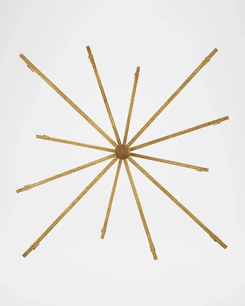 Arteriors Griff 56" Large 12-Light Chandelier | Thumbnail 4 Arteriors Griff 56" Large 12-Light Chandelier | Thumbnail 4