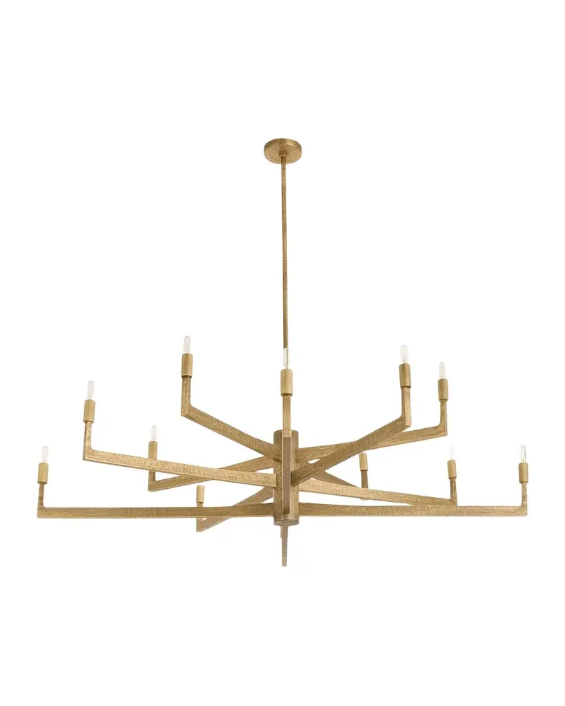 Arteriors Griff 56" Large 12-Light Chandelier