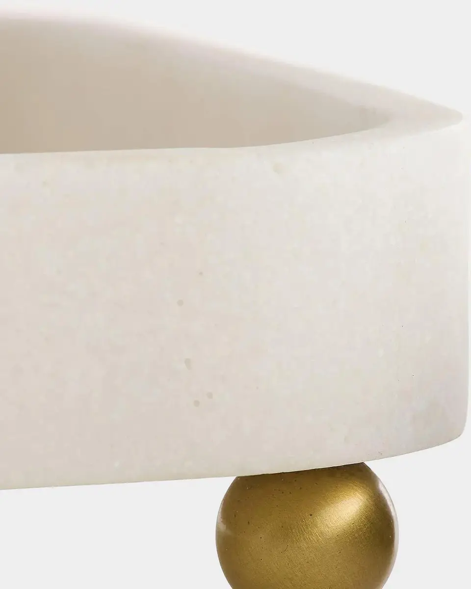 Arteriors Lily Riverstone & Brass Split Tray | Thumbnail 10 Arteriors Lily Riverstone & Brass Split Tray | Thumbnail 10