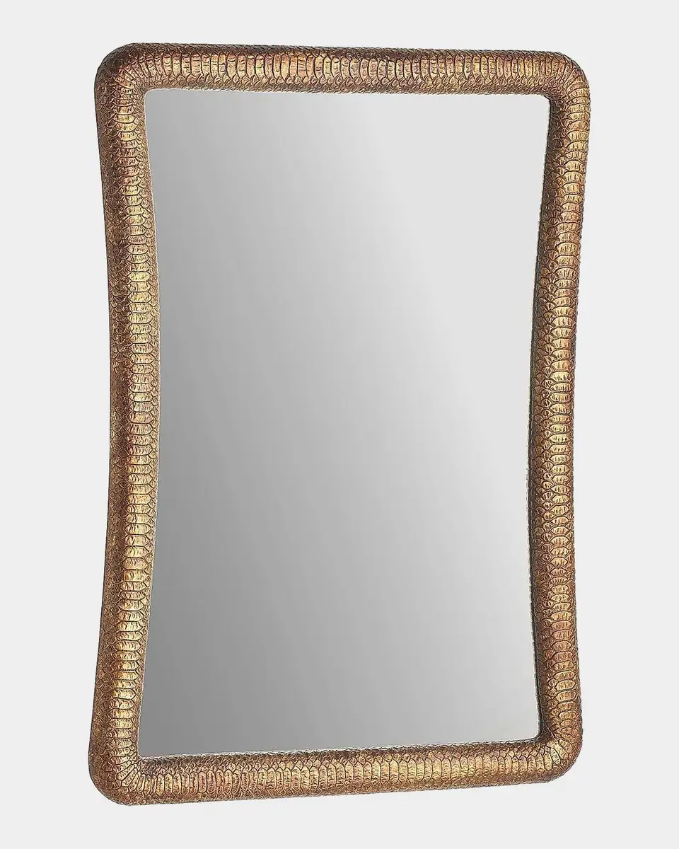 Arteriors Malakai Textured Resin Rectangular Mirror | Thumbnail 2