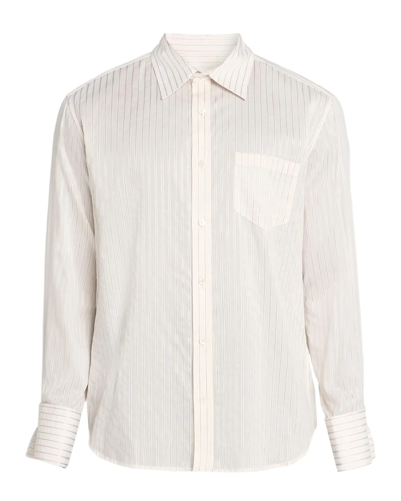 PUBLIC SCHOOL NEW YORK Men's Pinstripe Everything is Now Button-Front Shirt