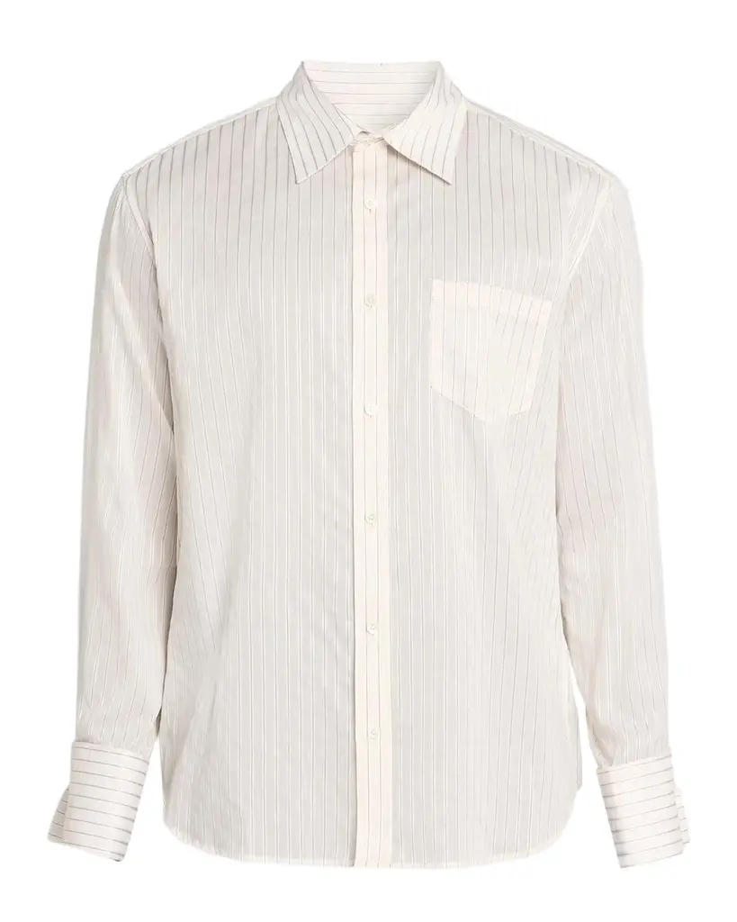 PUBLIC SCHOOL NEW YORK Men's Pinstripe Everything is Now Button-Front Shirt