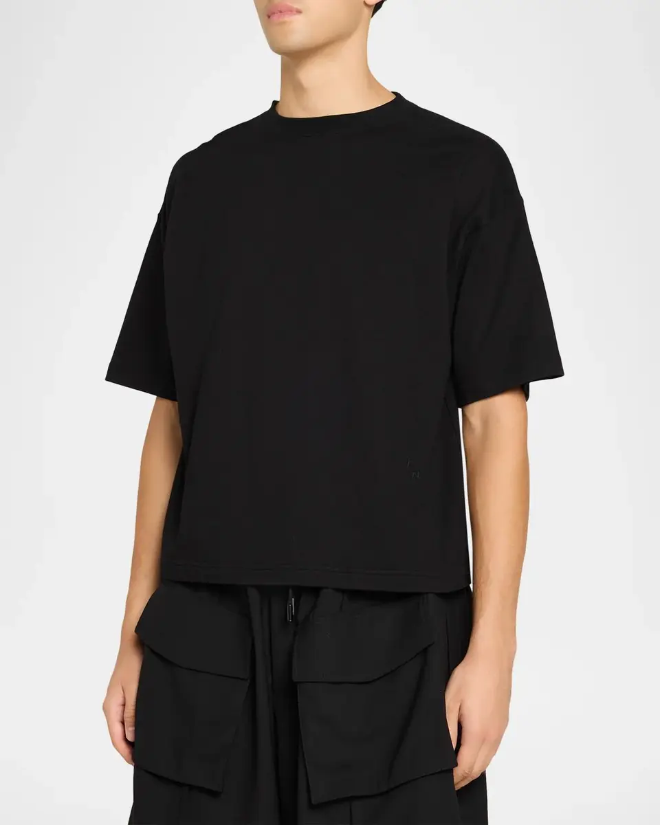 PUBLIC SCHOOL NEW YORK Men's French Terry Crewneck T-Shirt | Thumbnail 4 PUBLIC SCHOOL NEW YORK Men's French Terry Crewneck T-Shirt | Thumbnail 4