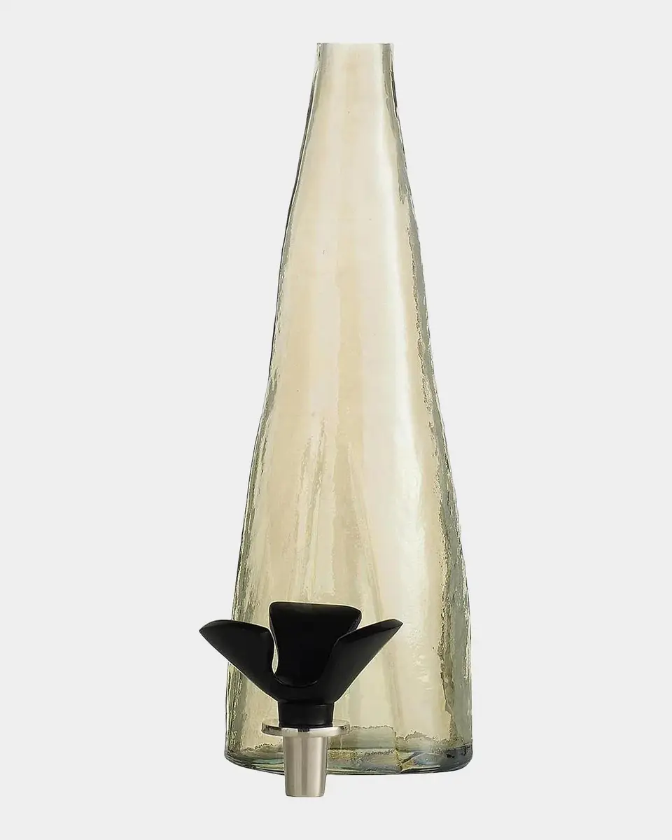 Arteriors Lydia Glass & Aluminum 2-Piece Decanters Set | Thumbnail 3 Arteriors Lydia Glass & Aluminum 2-Piece Decanters Set | Thumbnail 3