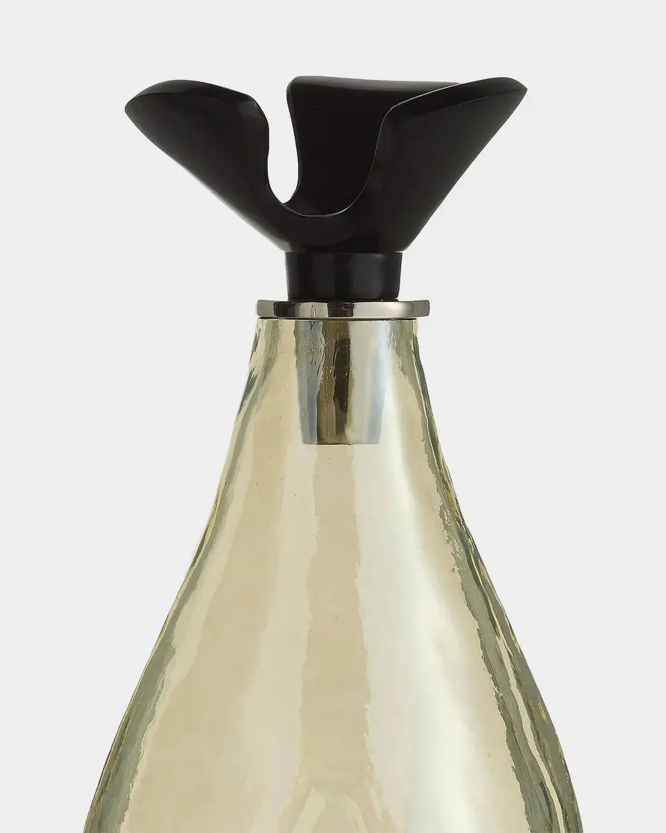 Arteriors Lydia Glass & Aluminum 2-Piece Decanters Set | Thumbnail 9 Arteriors Lydia Glass & Aluminum 2-Piece Decanters Set | Thumbnail 9