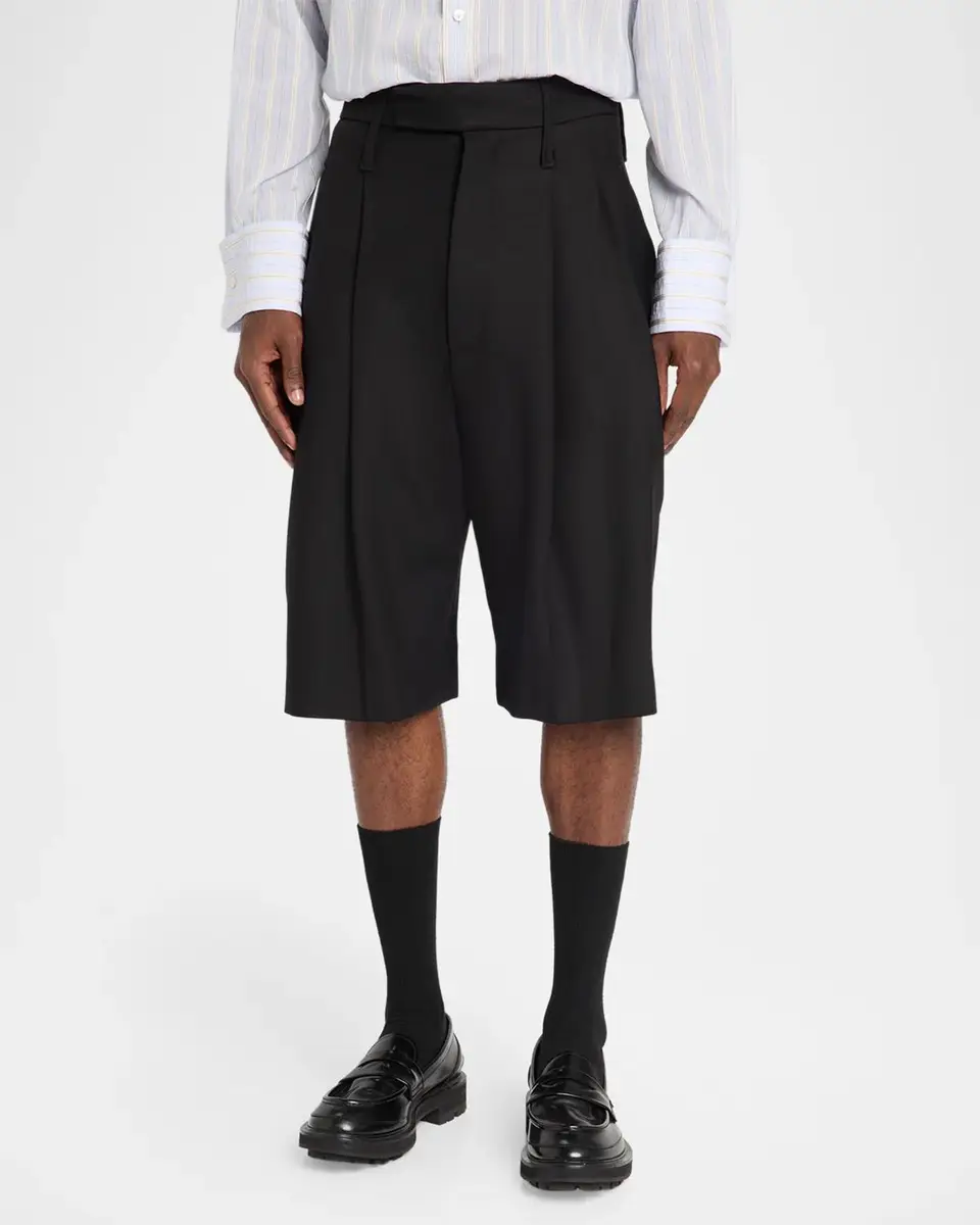 PUBLIC SCHOOL NEW YORK Men's Willougby Pleated Shorts | Thumbnail 4 PUBLIC SCHOOL NEW YORK Men's Willougby Pleated Shorts | Thumbnail 4