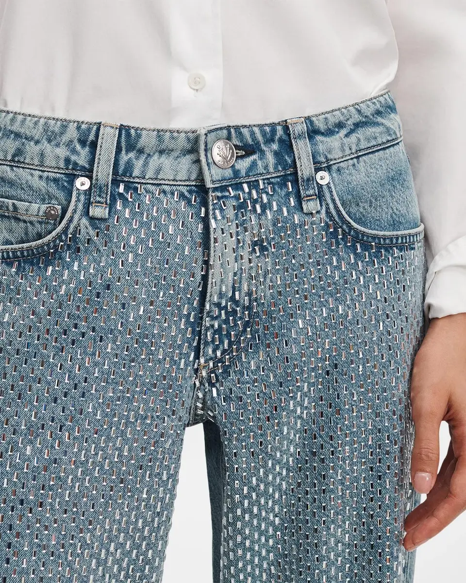 rag & bone Cam Embellished Straight-Leg Jeans | Thumbnail 5 rag & bone Cam Embellished Straight-Leg Jeans | Thumbnail 5