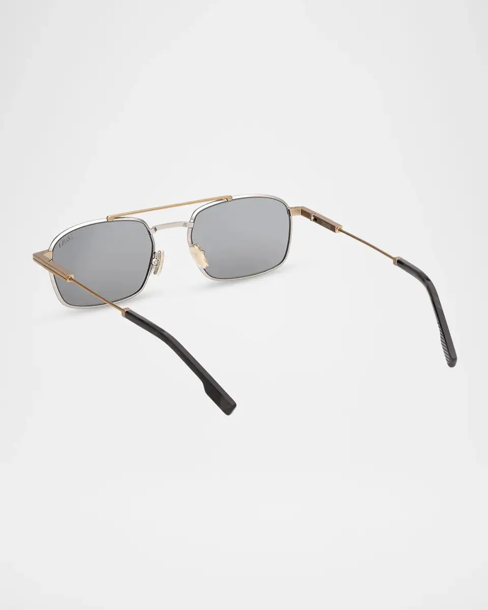 Zegna 54MM Aviator Sunglasses | Thumbnail 2 Zegna 54MM Aviator Sunglasses | Thumbnail 2