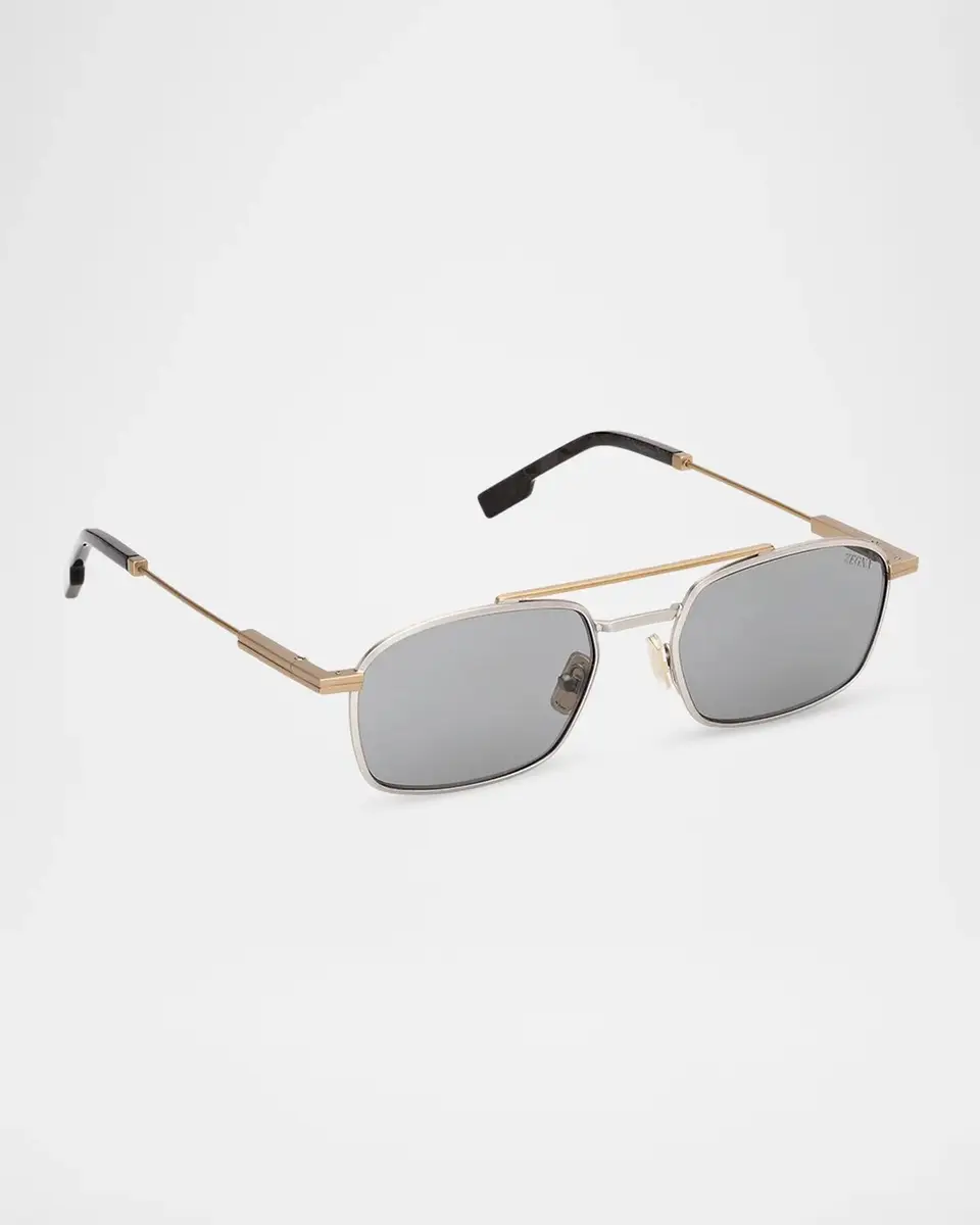 Zegna 54MM Aviator Sunglasses | Thumbnail 3 Zegna 54MM Aviator Sunglasses | Thumbnail 3