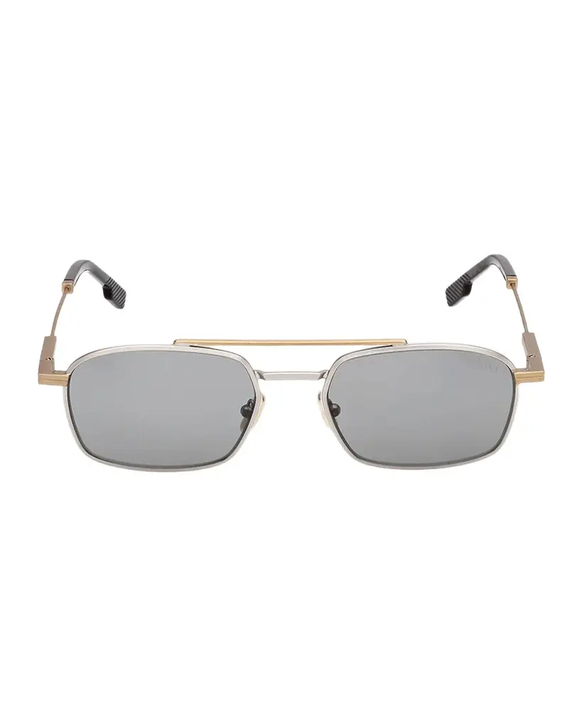 Zegna 54MM Aviator Sunglasses